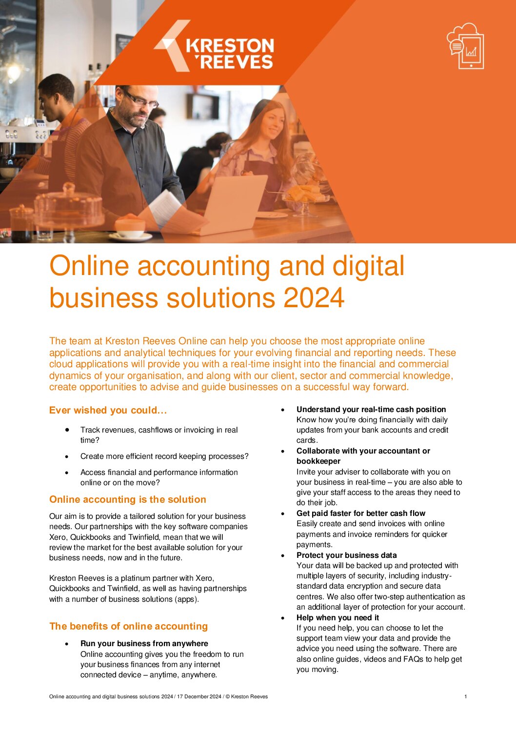 Online accounting and digital business solutions 2024