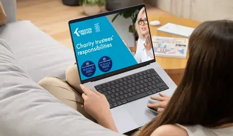 Charity trustees responsibilities webinar - Kreston Reeves